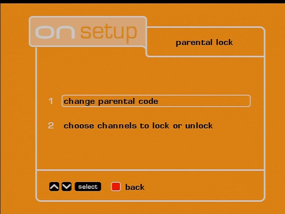 ONdigital parental lock